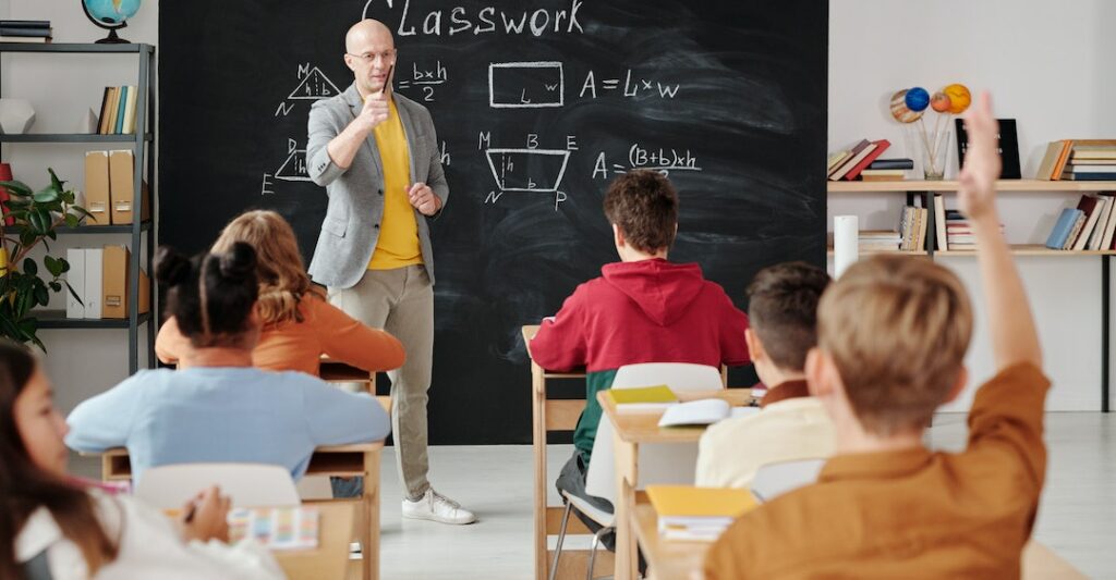 Jobs that require a South Australian police check teacher in classroom