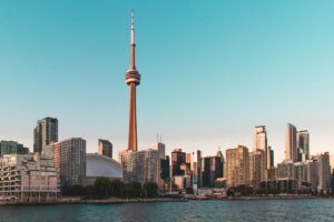 Toronto skyline representing Toronto police background check