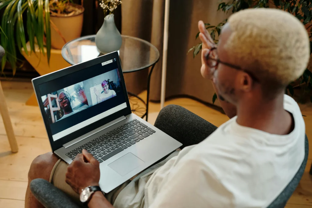 diverse colelagues working on rescreening for global teams